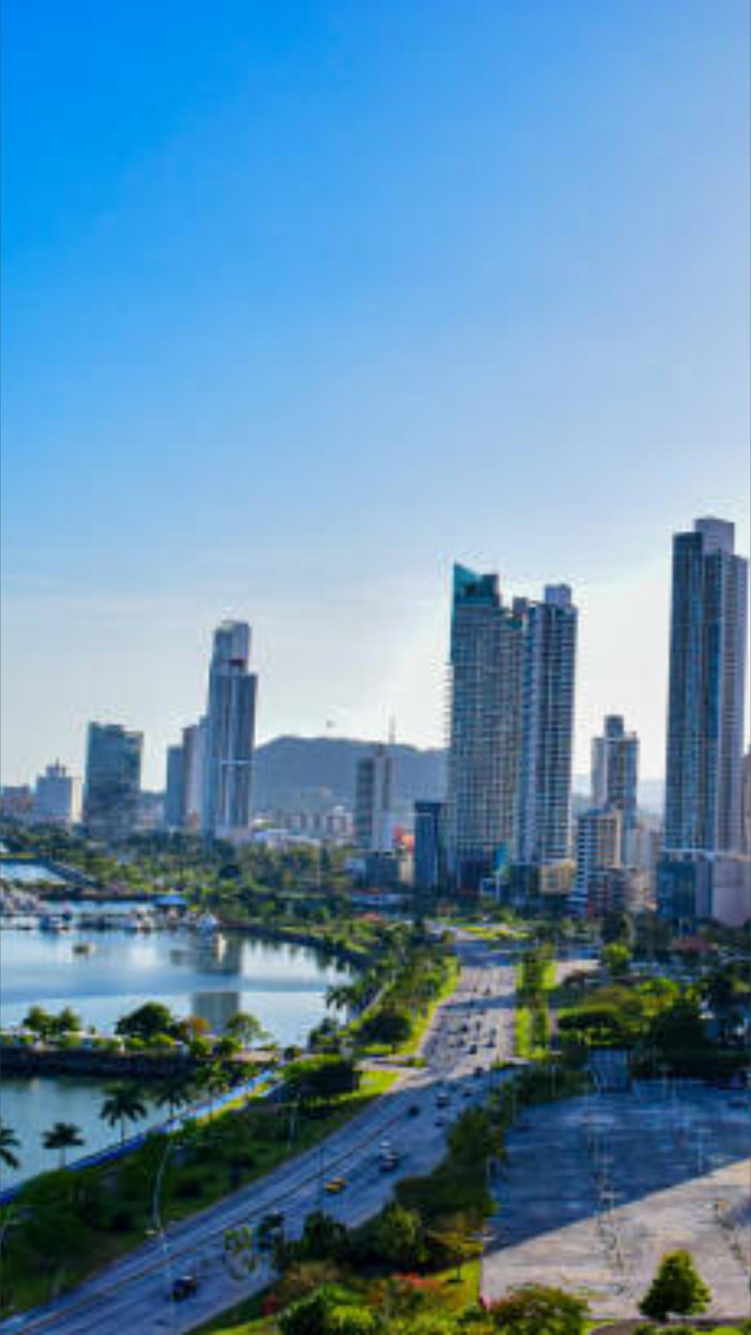 Avenida Balboa in Panama City, Panama